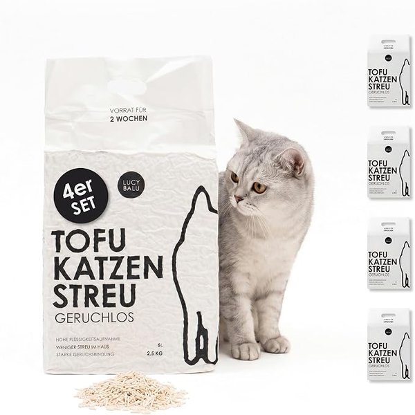 LucyBalu TOFU Katzenstreu